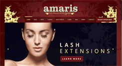 Desktop Screenshot of amarisspa.com